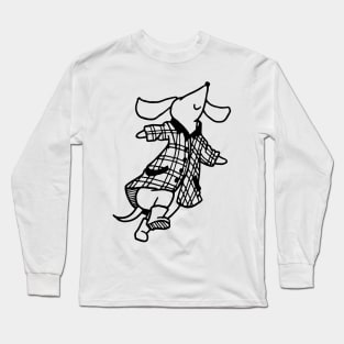 Hand Drawn Cute Animals Long Sleeve T-Shirt